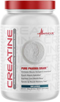 Metabolic Nutrition Creatine Monohydrate Powder 5g Unflavored for Men &amp Women - Gym Workout Nutritional Supplements for Muscle Gain Brain Health &amp Strength Building 1000g
