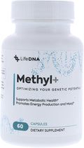 LIFEDNA Methyl + Methylfolate - Methylated Folate Vitamins Active 5-MTHF TMG Optimized Homocysteine Brain Cardiovascular Highly Bioavailable MTHFR Supplement
