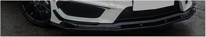 Compatible With Benz CLA Class C117 CLA200 260 CLA45 AMG 2013-2015 Car Front Bumper Lip Spoiler Splitter Bumper Canard Protector (Color : Carbon Look)