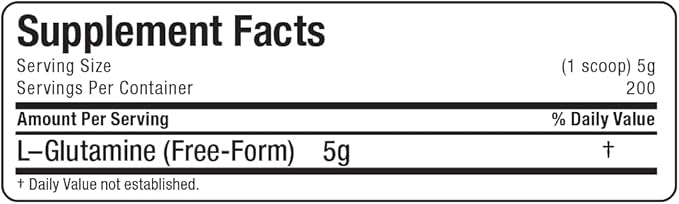 ALLMAX L Glutamine Powder 1000g Fermented L-Glutamine Powder Pure Unflavored Glutamine Supplement for Gut Health Recovery &amp Immune Support Vegan Gluten Free