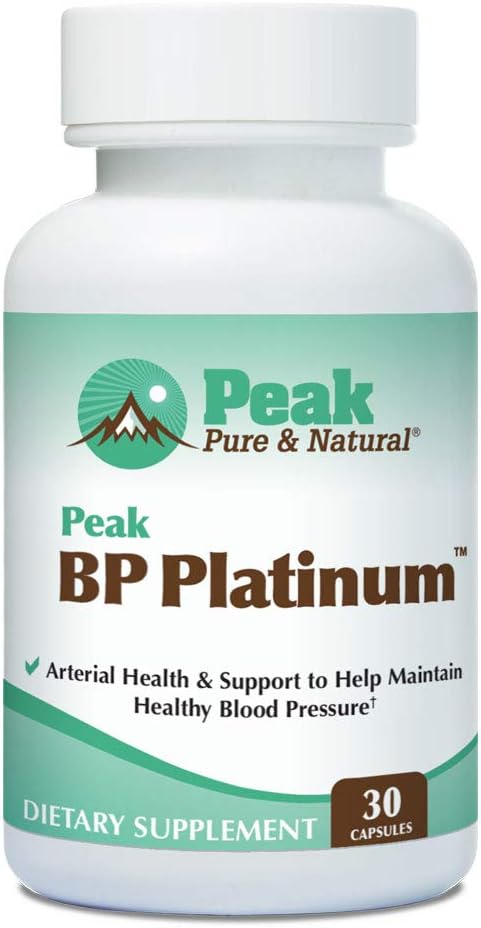 Peak BP Platinum from Peak Pure &amp Natural - 30 Capsules