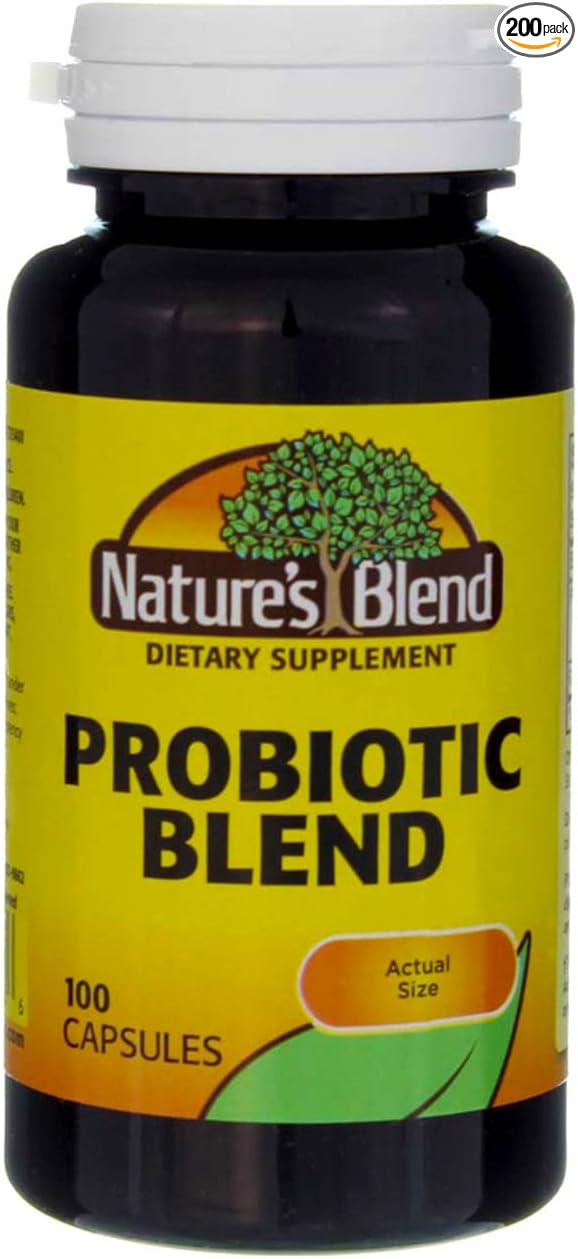 Nature's Blend Probiotic Blend 100 Capsules (Pack of 6)