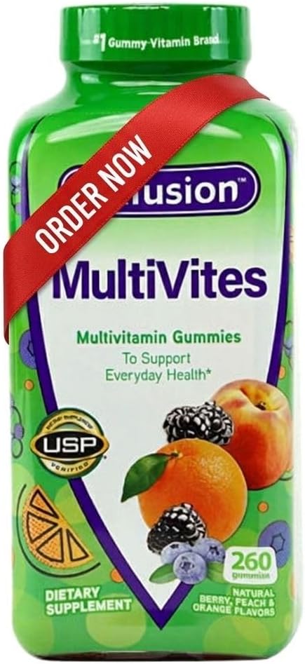 Vitafusions Multivites Gummies 260 ct Support Everyday Health - (Pack of 1)