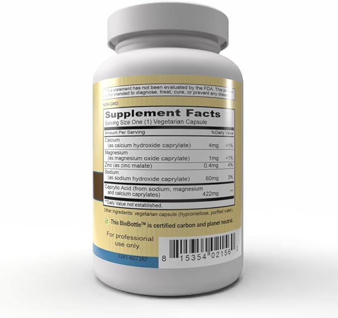 Priority One Vitamins Caprylic Priority 100 Capsules Designed to Support a Healthy Gut biome.*