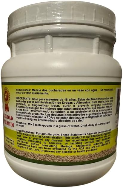 Leche de Alpiste (454g) Canary Seed Milk / 100% Natural Suplemento Alimenticio Bote