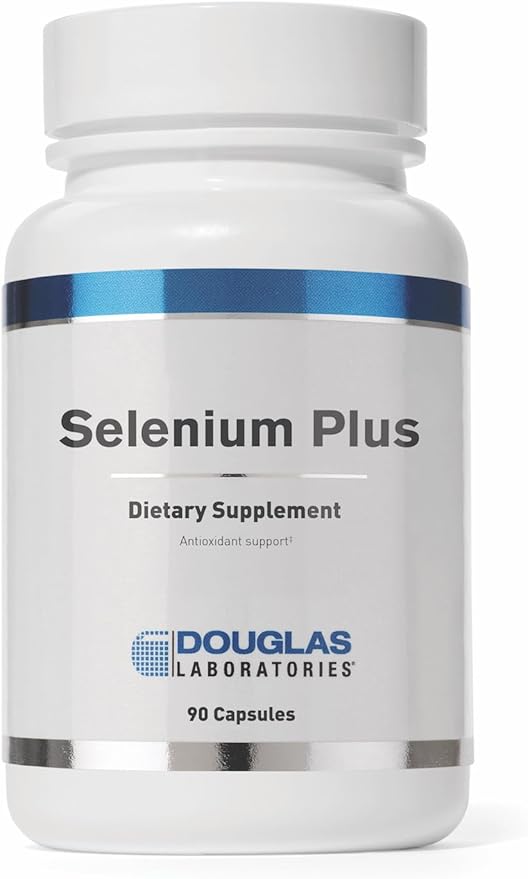 Douglas Laboratories Selenium Plus | Selenium Supplement with Vitamins E and C | 90 Capsules