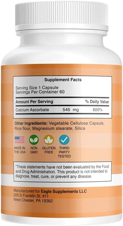 Eagle United C - Vitamin C Sourced and Made in the USA