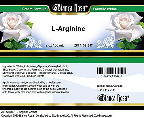 Bianca Rosa L-Arginine Cream (2 oz ZIN: 521847) - 2 Pack