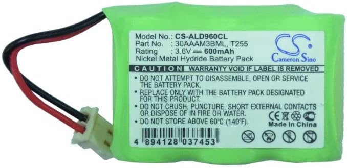VI VINTRONS Battery for Audioline 970G CAS 1300 CDL 960G CLA 103 CLA 120 CLA 1600 CLA 1700 CLA 985