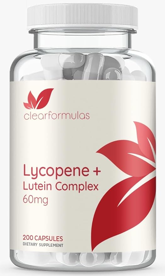 Lutein &amp Lycopene Carotenoids Supplement - High Absorption Lutein and Lycopene Supplements for Men &amp Women for Antioxidant Skin and Eye Health Support - Formulated in American cGMP Lab (200 Ca