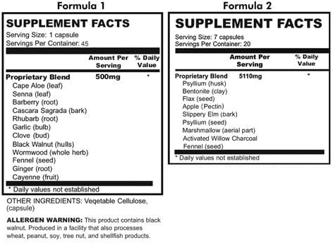 Almighty Cleanse - Danny Vierra Cleansing System As Seen On TV (Capsules + Capsules)