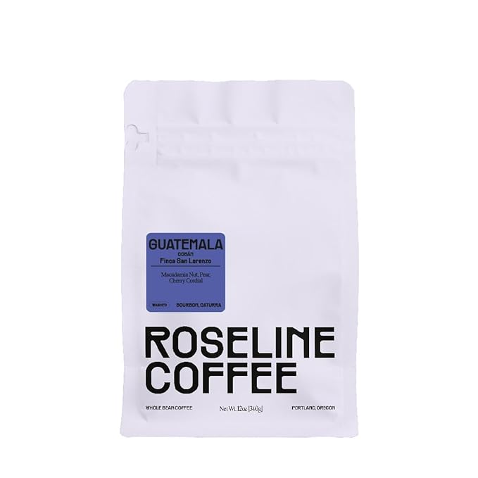 Guatemala Finca San Lorenzo - Roasted by Roseline Coffee - Whole Bean Coffee - 2 Pound Bag