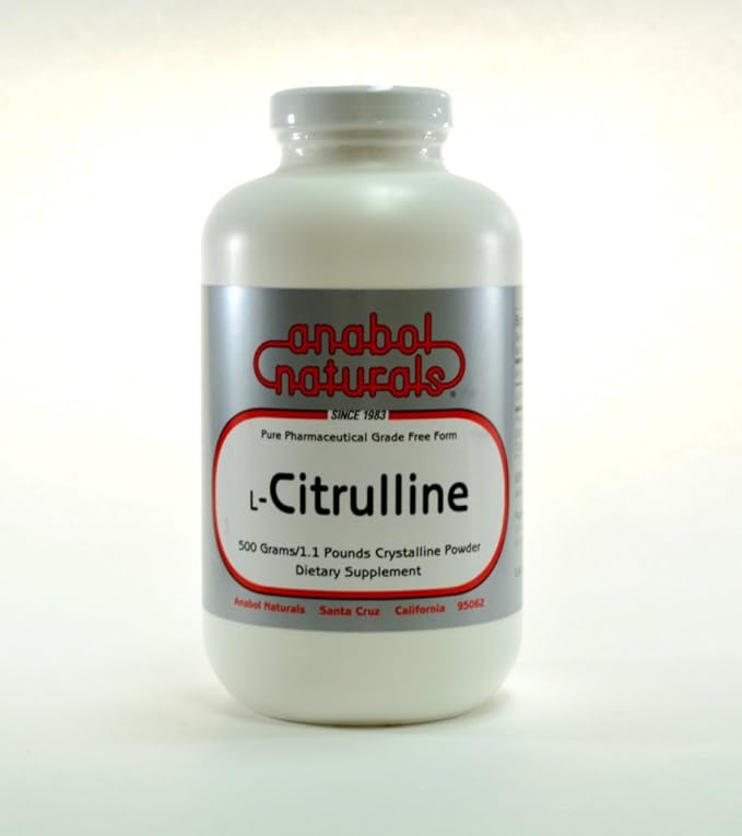 Anabol Naturals L-Citrulline 500 gram Free Form Powder