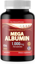 Dr.K&ampC HNHusa Mega Albumin Protein 1000mg 180 Tablets Healthy Kidney Liver Function Wellness Overall Health Support Energy Life Balance Supplement 180tabs 1pk