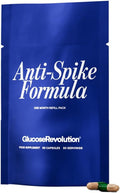 Anti-Spike Formula by the Glucose Goddess - Refill Pouch - Supports Healthy Blood Sugar Levels Already Within Normal Range Vegan Gluten-Free 60 Capsules (30-Day Supply)