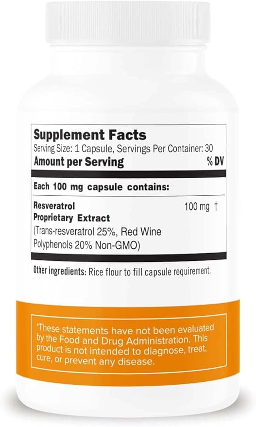 Pure Prescriptions Resveratrol 100Mg 30 Capsules (2)