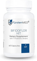 FürstenMED Bifidoflor HIT - Probiotic Supplement - Lactobacillus Salivarius Gasseri Rhamnosus &amp 4 Bifidobacterium Probiotic - Normal Gut Digestive Health Support - 60 Vegan Capsules