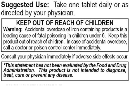 Dialyvite: Ferrimin 150 - Ferrous Fumarate Iron Supplement - 120 Tablets - 4 Pack