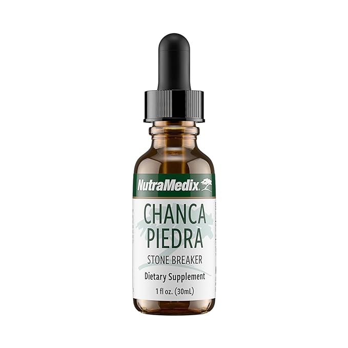 NutraMedix Chanca Piedra Stone Breaker Drops - Liquid Supplement for Kidney and Liver Health Gallbladder Support &amp Urinary System Support (1oz / 30ml)