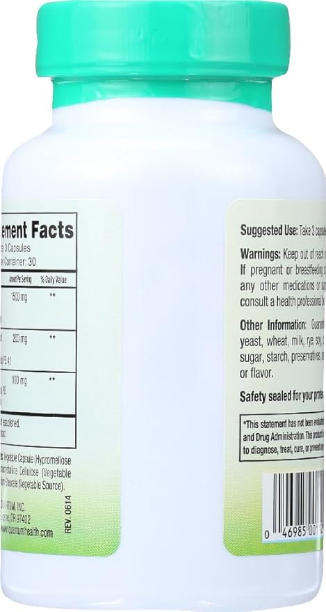 Quantum Health Super Immune Vegetarian Capsule 90-Count Packages (Pack of 2)