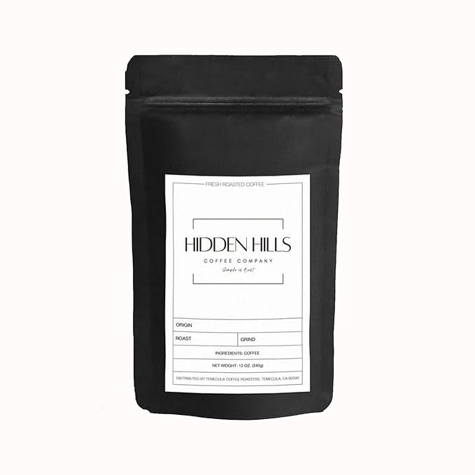 Hidden Hills Bali Blue Coffee Freshly Roasted Personally For You Upon Ordering and Shipped Directly Strong &amp Smooth Blend Dark Chocolate Brown Sugar Nutty With A Hint Of Fruit