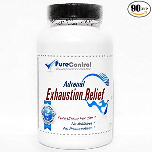 Adrenal Exhaustion Relief // 90 Capsules // Pure // by PureControl Supplements