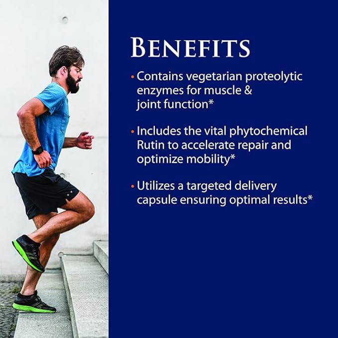 Enzyme Science Recovery and Mobility Myomend 60 and (Pea)+ 60