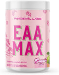 Primeval Labs EAA Max Energy | Pre or Post Workout Muscle Recovery | BCAAs EAAs Electrolytes | Supports Hydration &amp Performance | Keto Friendly | 30 Servings (Guayaba)