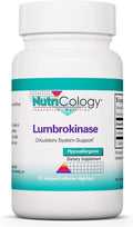 Nutricology Lumbrokinase - 32 mg Lumbrokinase - Circulatory System Support - Delayed-Release Capsules - Gluten-Free &amp Non-GMO - 15 Servings - 30 Capsules