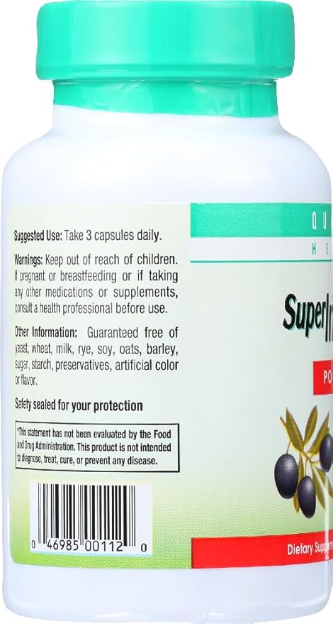 Quantum Health Super Immune Vegetarian Capsule 90-Count Packages (Pack of 2)