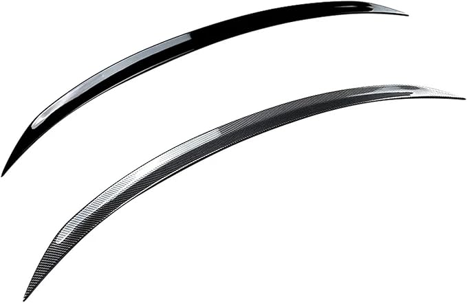 Kiyah Rear Wing Spoiler Splitter Compatible for Mercedes Benz CLA Class C117 CLA200 CLA260 CLA45 AMG 2013-2019 Car Tail Wing ABS Gloss Black(Gloss Black)