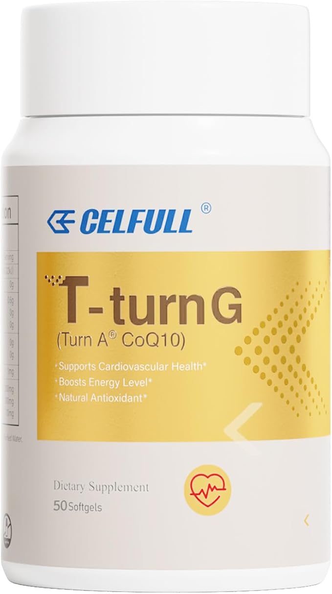 CELFULL CoQ10 200mgAntioxidant for Heart Health &amp Energy ProductionCoenzyme Q10 containing NADAlpha lipoic Acidetcco q 10 Supplement and Vitamins50 Softgels
