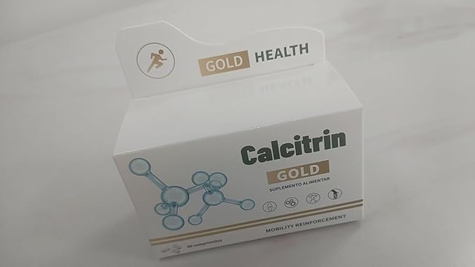 Calcitrin Gold Dietary Supplement Mobility Reinforcement 60 Tablets 1 Pack