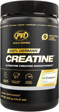 PVL Creapure Creatine – 100% Pure German Creatine Monohydrate Powder-Pharmaceutical Grade Muscle Building Supplement for Strength Training Pre Workout &amp Post Workout Protein Support–410g 82 Servi