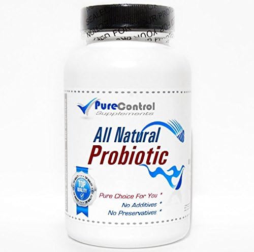 All Natural Probiotic // 200 Capsules // Pure // by PureControl Supplements