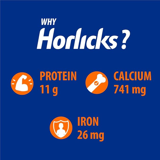 Horlicks Health And Nutrition Drink - 750 G Refill Pack (Classic Malt)