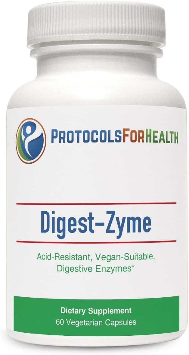 Digest-Zyme Dietary Supplement - Supports Healthy Digestion 60 Vegetarian Capsules