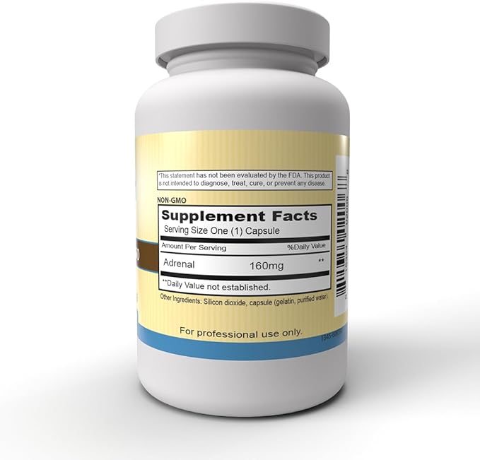 Priority One Vitmains Adrenal 160 60 Capsules Adrenal Support