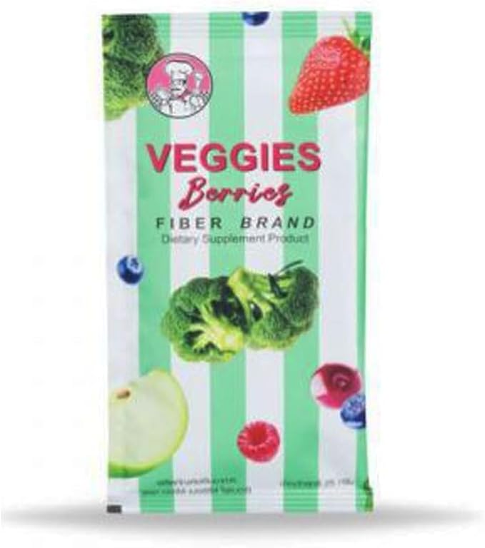 Beauty Buffet Brand Veggies Berries Fiber Brand (25 G X 10 PCS)