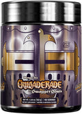 Gamer Supps GG Energy - Crusaderade by SwaggerSouls (100 Servings) - Keto Friendly Gaming Energy and Nootropic Blend Sugar Free + Organic Caffeine + Vitamins + Immune Support Powder Drink