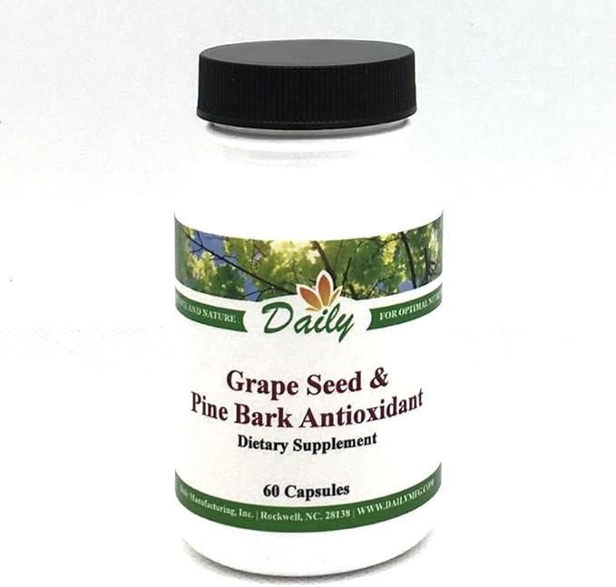 Daily Manufacturing Grape Seed &amp Pine Bark Extracts (OPC &amp Citrus Bioflavonoids)