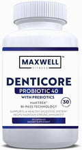 Dental Core Probiotic 40 – Oral Health &amp Gut Support | 40 Billion CFU with Prebiotics | Fresh Breath Healthy Teeth &amp Gums | Immune &amp Digestive Support | 60 Capsules