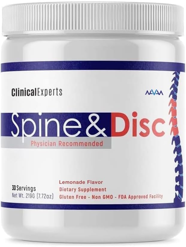 Navan Spine and Disc Osteo Nutrition Supplement Powder with Calcium Phosphorus Vitamin D Glucosamine Chondroitin MSM &amp Turmeric by Clinical Experts