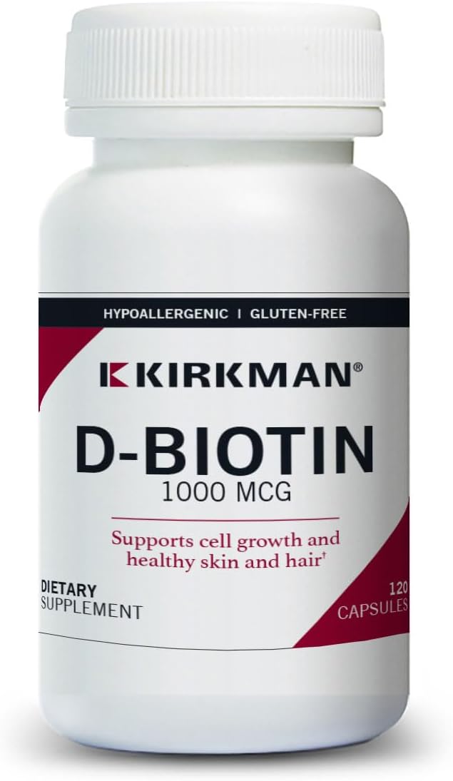 d-Biotin 1000 mcg Capsules - Hypo - 120 count