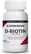 d-Biotin 1000 mcg Capsules - Hypo - 120 count