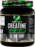 Pure Creatine Monohydrate Powder Supplement Unflavored Supports Bulk Muscle Energy Recovery &amp Strength - Creatine Supplement for Men &amp Women - 500G 5000mg Per Serv (5g) - 100 Servings