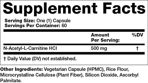 Olympian Labs Acetyl L-carnitine 500mg