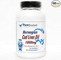 Norwegian Cod Liver Oil Concentrate 1000mg // 100 Capsules // Pure // by PureControl Supplements