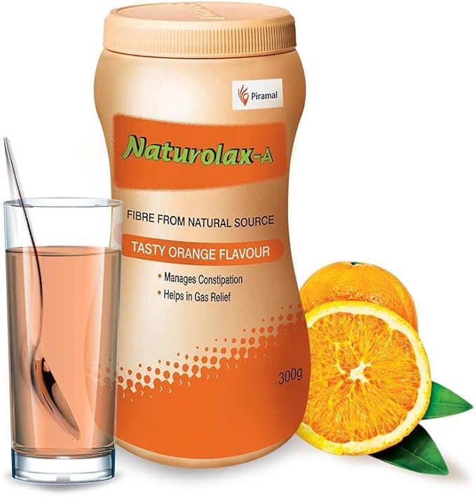 Naturix Naturolax-A Isabgol Husk Powder Orange 300 GMS