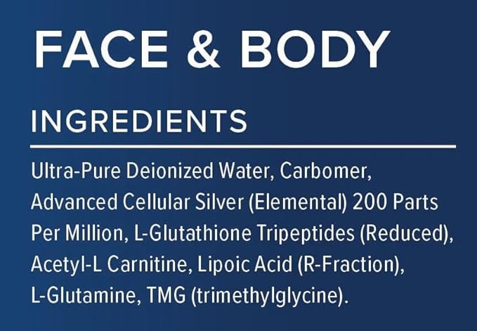 Results RNA - ACS 200 Silver-Glutathione Gel – Advanced Cellular Colloidal Silver Gel for Wound Care &amp Superior Dermal Healing. (15 oz)